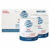 Touch Point Wipes TP Plus Disinfectant Wipes Roll - 2 Rolls x 2400 Wipes, 8 in.x6 in., EPA Registered, 2PK WD1200